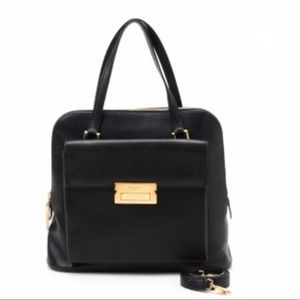 Authentic Salvatore Ferraggamo two way leather bag